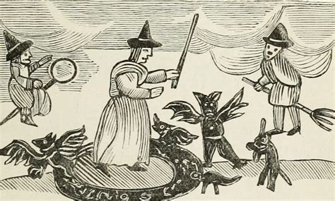 Witchcraft investigation cartoon
